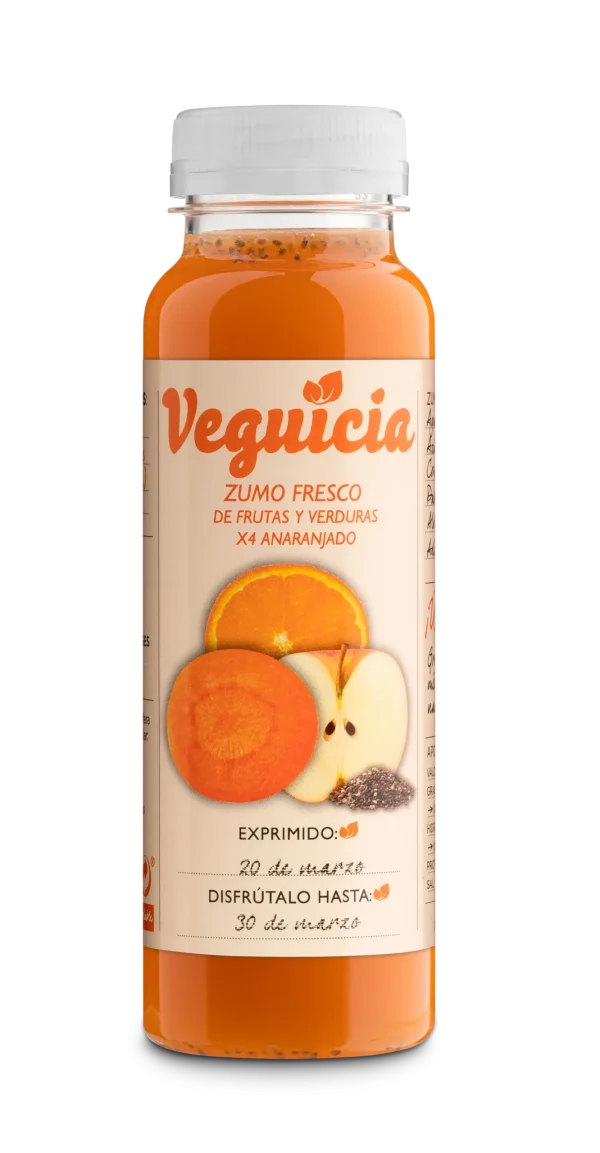 Zumo Fresco Anaranjado 250 ml